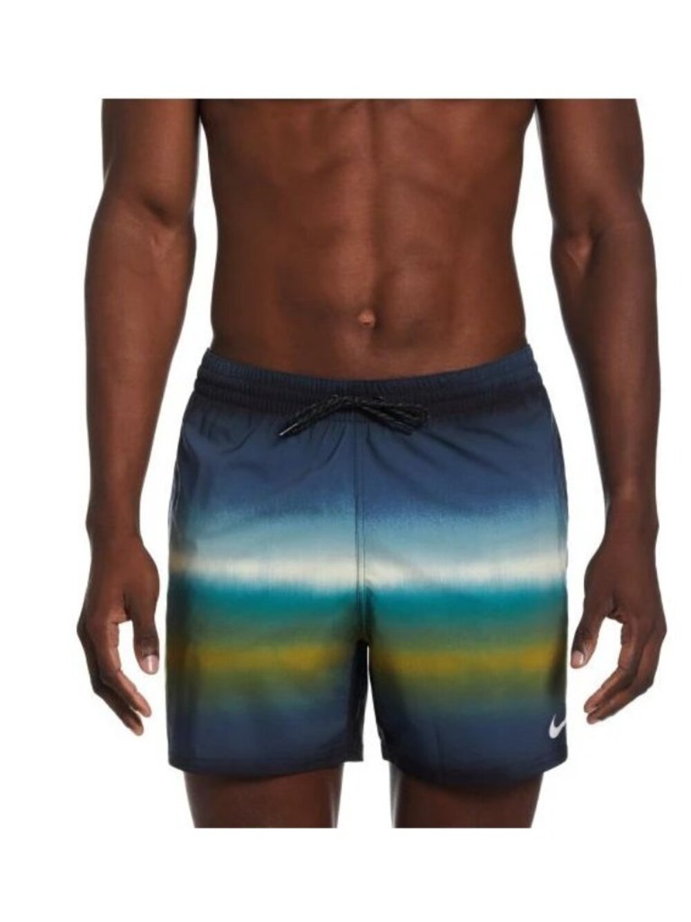Nike Swim Logo 5" Shorts Trunks Bathing Suit NESSD477-314 Men's M NEW with Tags